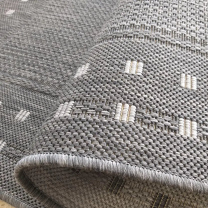 Avelena | Tepe Grau Beidseitig Taupe Teppich Zara 11 160 X 230 Cm
