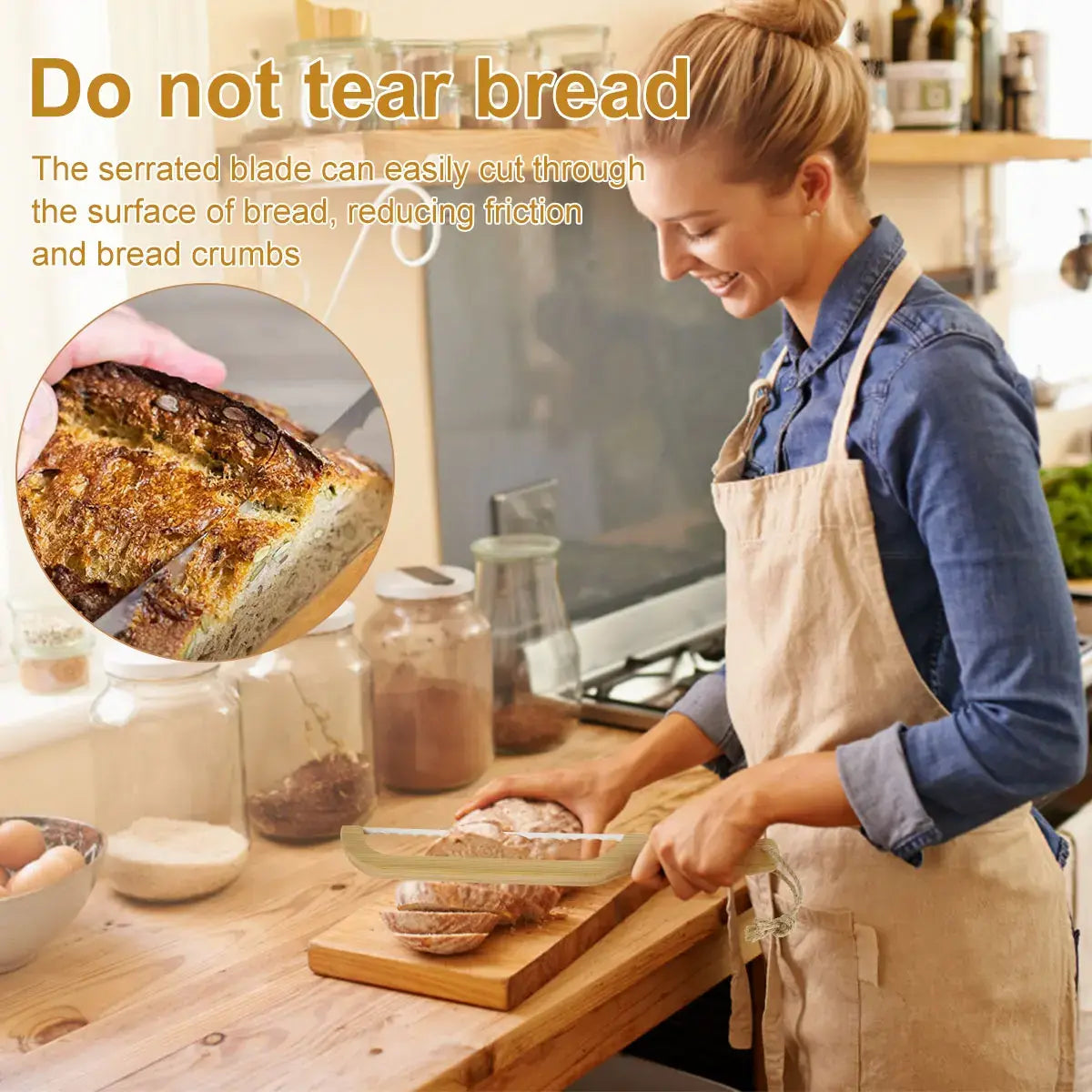 Avelena | Das ultimative Brotmesser für perfektes Schneiden - BreadMaster