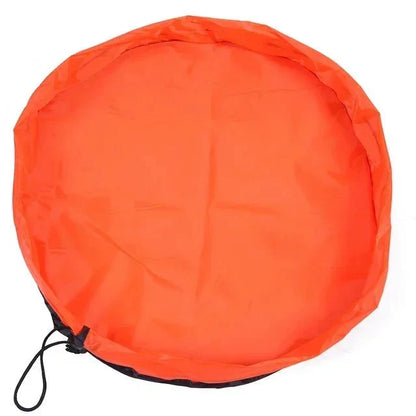 Avelena | Spielkissen und Organizer – 2-in-1 Spielmatte und Aufbewahrungstasche – Robustes Oxford-Gewebe – Leicht und tragbar – Lösung für das Kinderzimmer
