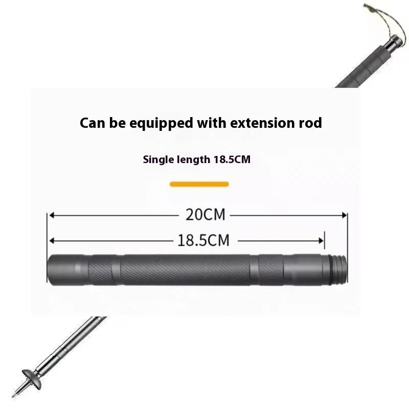 Avelena | Trailforce – Multifunktionaler taktischer Wanderstock für Survival & Abenteuer