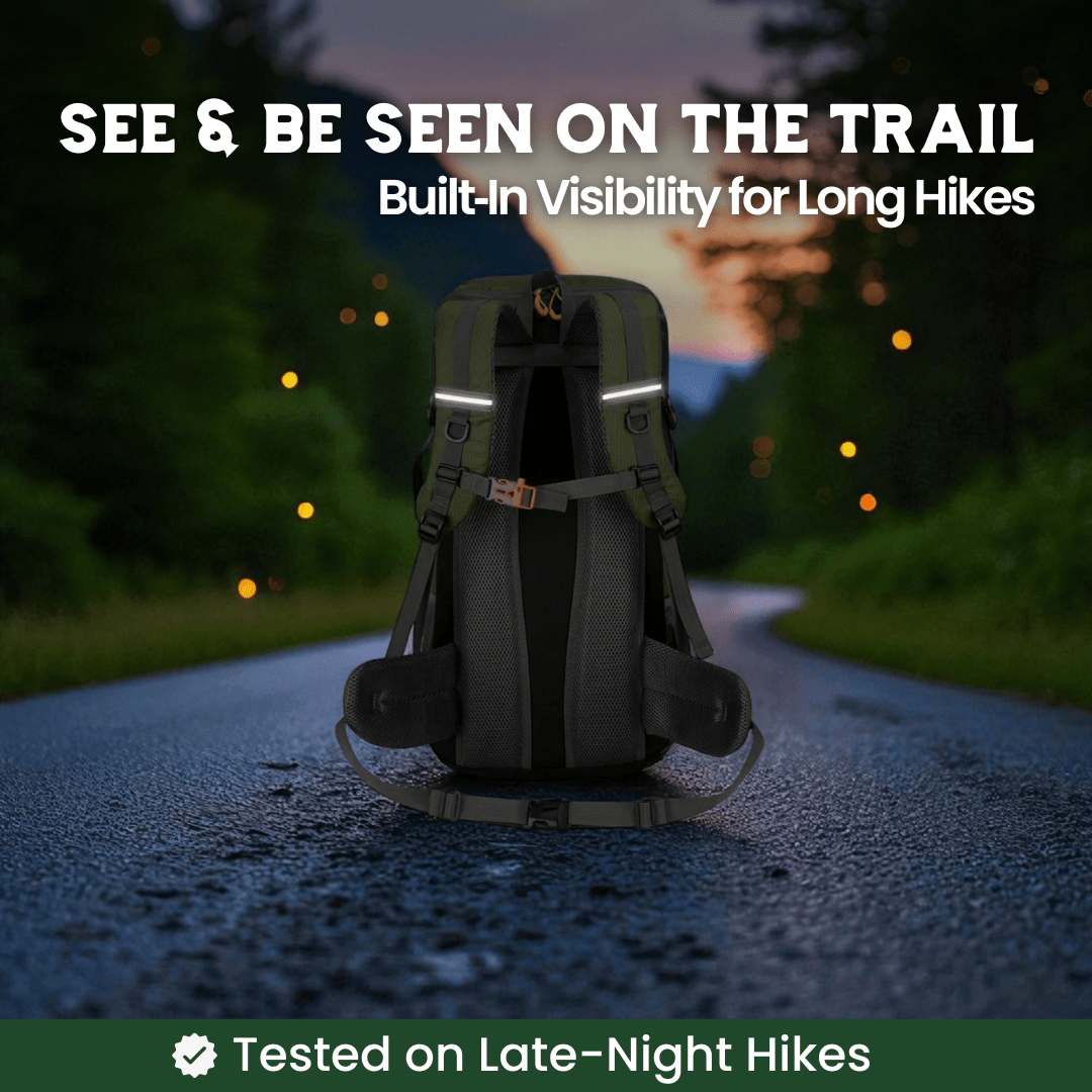 Avelena | TRAILPRO 50L – Wander-Rucksack mit atmungsaktivem Rücken & intelligentem Stauraum