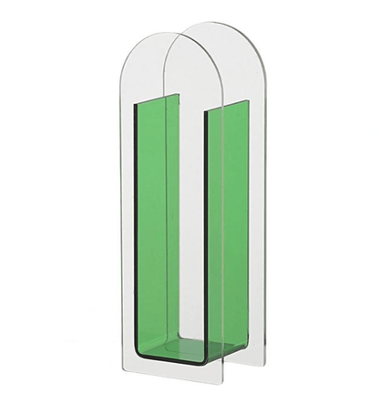 Avelena | Transparente Acryl-Blumenvase