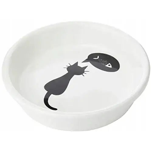 Avelena | Trixie 24499 Keramische Schüssel für Katzen, 0.25 L, B