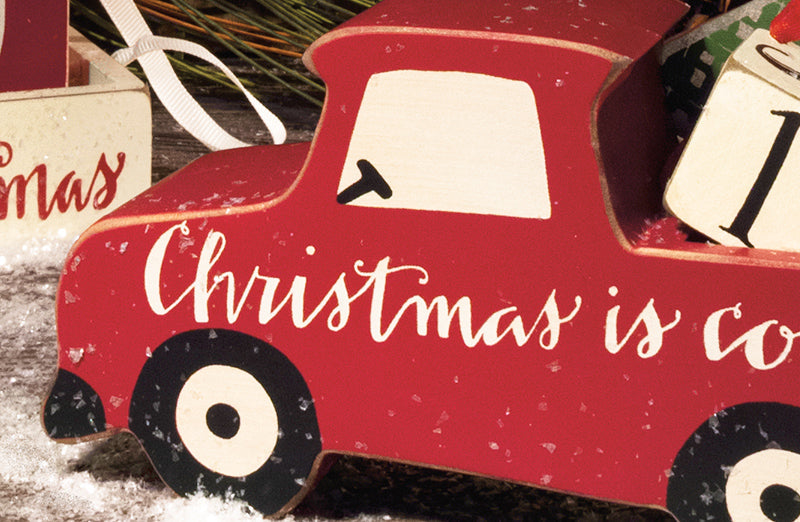 Avelena | Weihnachten Steht Vor Der Tür Rote Truck Adventskalender