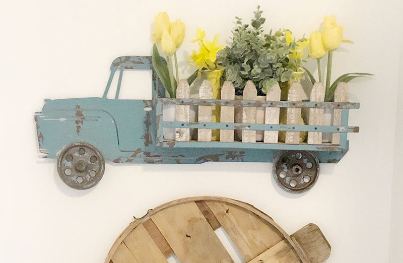 Avelena | Gebraucht Blaue Truck Regal