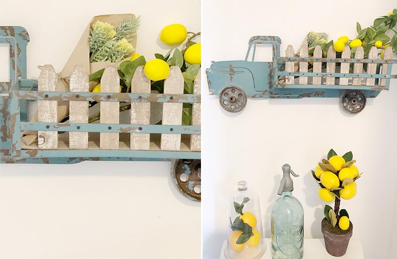 Avelena | Gebraucht Blaue Truck Regal