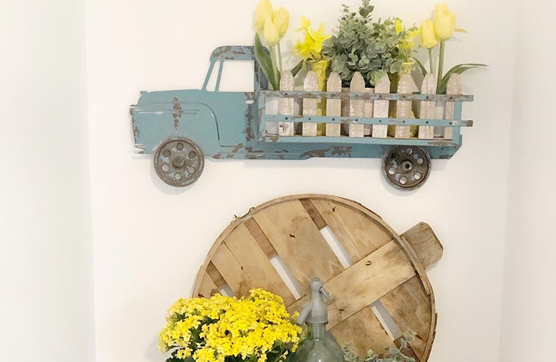 Avelena | Gebraucht Blaue Truck Regal