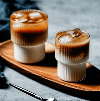 Avelena | Frendorf Gerippte Eistee Kaffeetasse