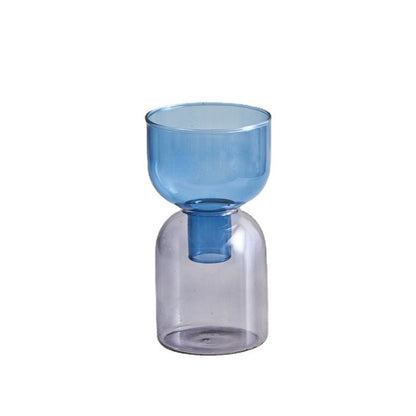 Avelena | Zweiteiliges Mini-Knospenvase-Terrarium-Set