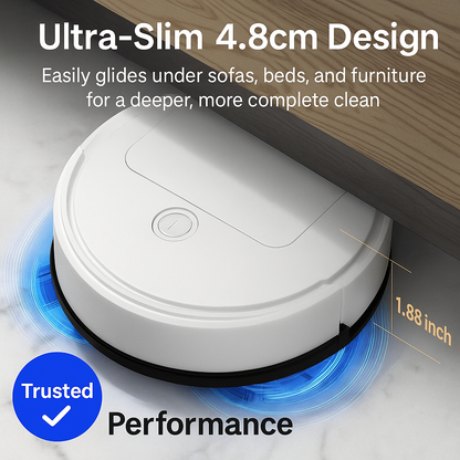 Avelena | 3-in-1 Robot Vacuum Cleaner | Powerful suction, intelligent navigation & ideal for pet owners and busy households