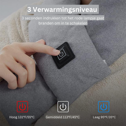 Avelena | Winter Schal Stylischer Schal mit Elektrischer Heizung