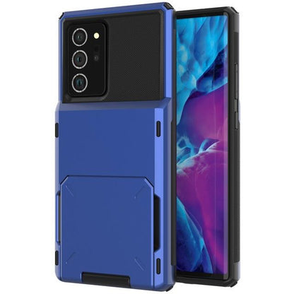 Avelena | Stoßfeste Brieftaschenhülle für Samsung Galaxy S