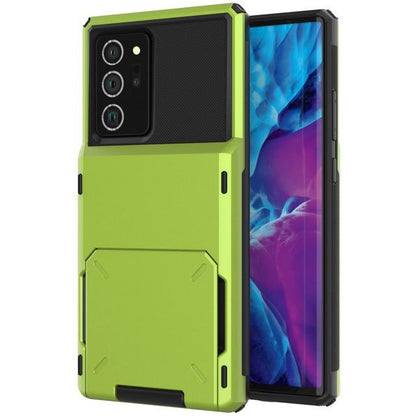 Avelena | Stoßfeste Brieftaschenhülle für Samsung Galaxy S