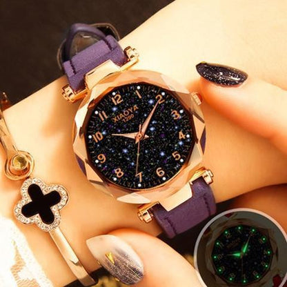 Avelena | StellareUhr Galaxie Glow Armbanduhr