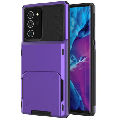 Avelena | Stoßfeste Brieftaschenhülle für Samsung Galaxy S