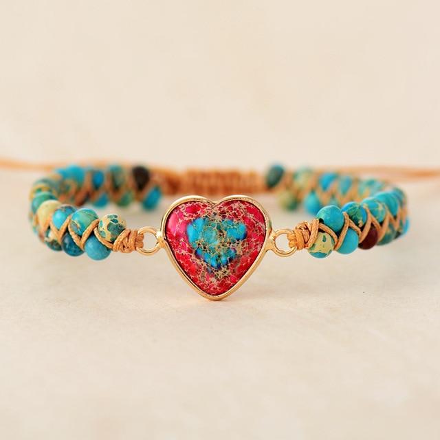 Avelena | Love Band Jasper Armband Amélie