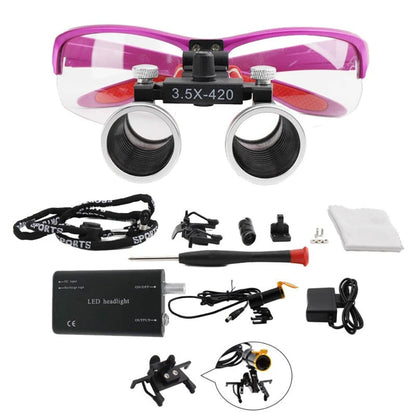 Avelena | Dental-Lupenvergrößerer mit & LED-Kopfleuchte für präzises Arbeiten