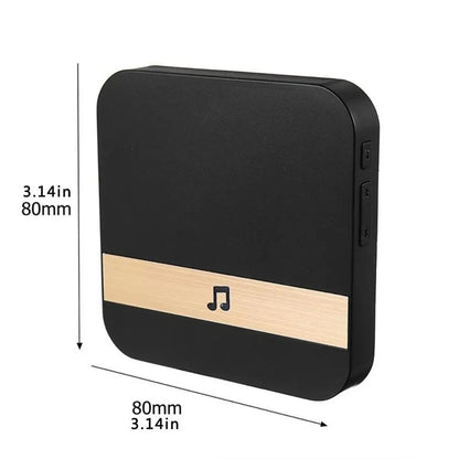 Avelena | Drahtlose HD WiFi Video Türbell | Nachtsicht, Gegensprechen & Bewegungswarnungen für die Haussicherheit