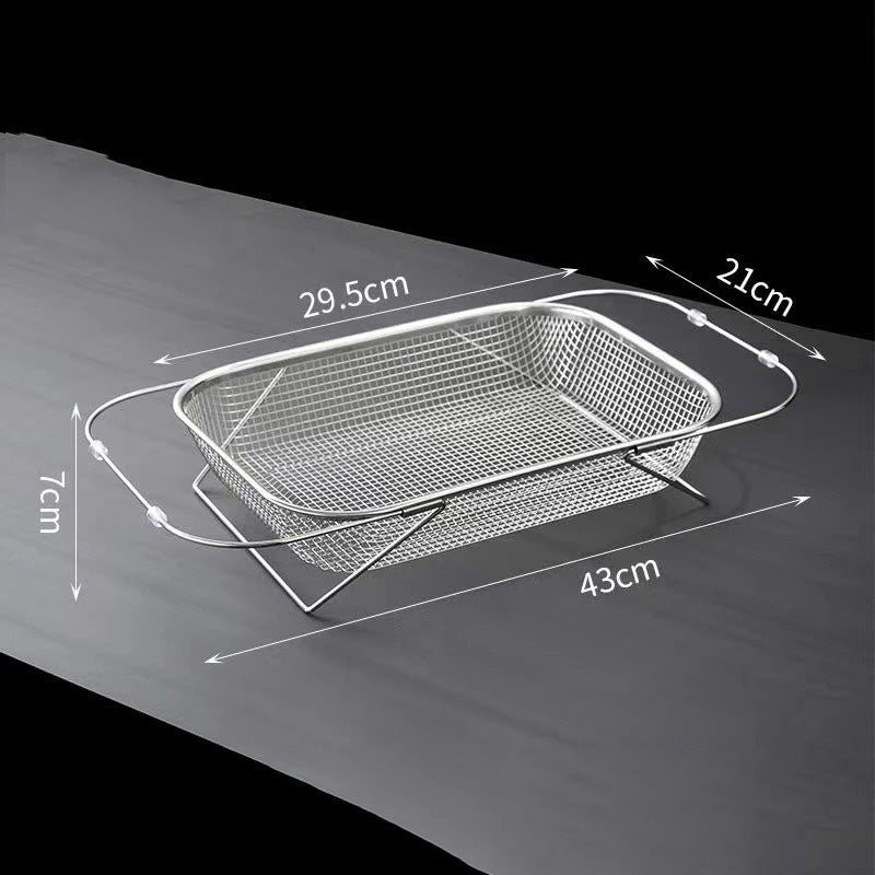 Avelena | Erweiterbarer Spülbecken-Siebeinsatz | Vollmetall