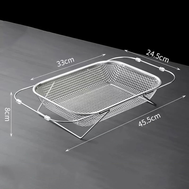 Avelena | Erweiterbarer Spülbecken-Siebeinsatz | Vollmetall