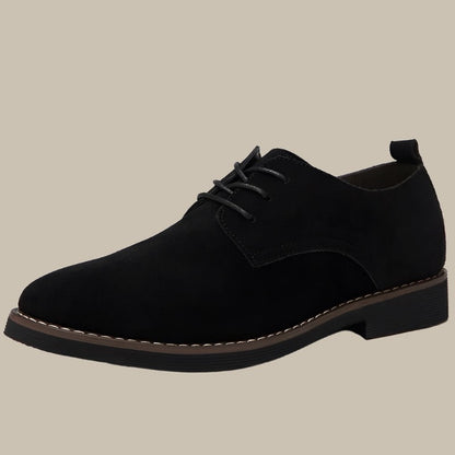 Stijlvolle herfst suede formele oxford schoenen voor mannen