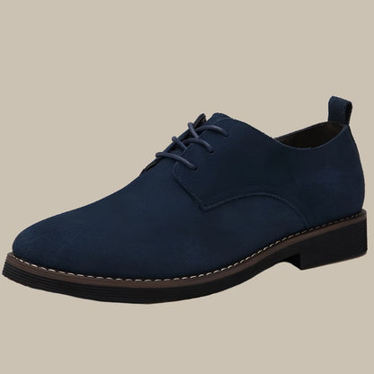 Stijlvolle herfst suede formele oxford schoenen voor mannen