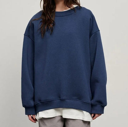 Avelena | Yviana Oversized Basic Sweatshirt