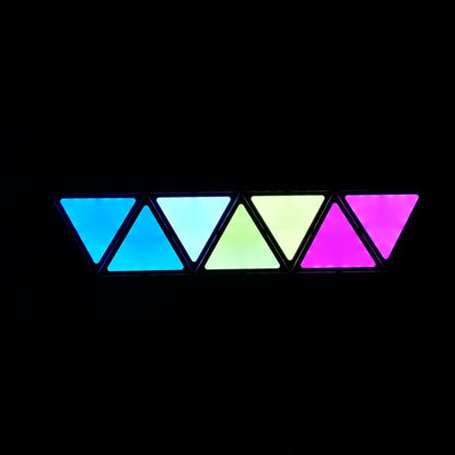 Avelena | Wandbeleuchtung – Dreieckige Farb-Led mit Smd, App und Ir