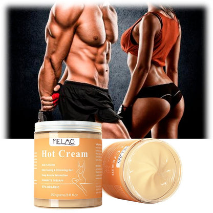 Avelena | Ultimative Formcreme – steigert die Fettverbrennung – reduziert Cellulite – 500 ml – Wanduhr