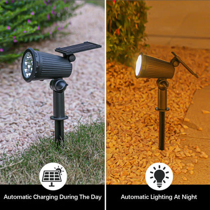 Avelena | Solar-powered LED garden spotlights | Weatherproof, adjustable & ideal for walkways, patios & outdoor areas