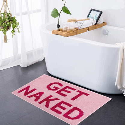 Avelena | Get Naked Badematte – Weicher getufteter Badezimmerteppich