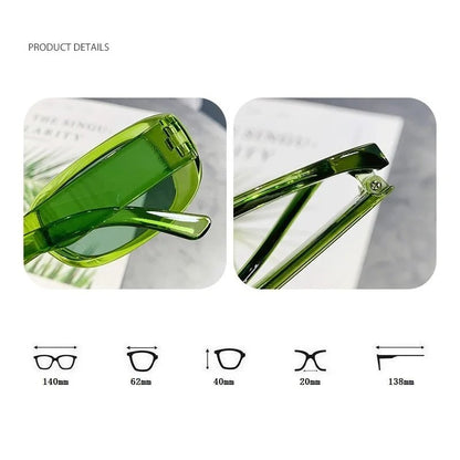 Avelena | VINTA SHADE – Stylische Vintage Rechteck-Sonnenbrille mit UV-Schutz