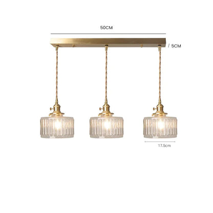 Avelena | Vintage Kristall Pendelleuchte - Celeste