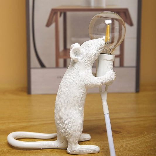 Avelena | Vintage Mouse LED Tischlampe