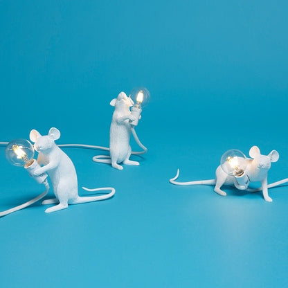 Avelena | Vintage Mouse LED Tischlampe