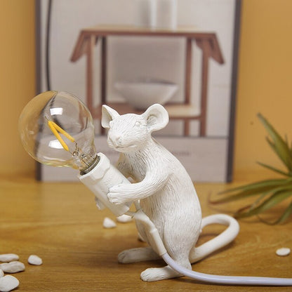 Avelena | Vintage Mouse LED Tischlampe