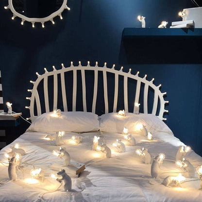 Avelena | Vintage Mouse LED Tischlampe