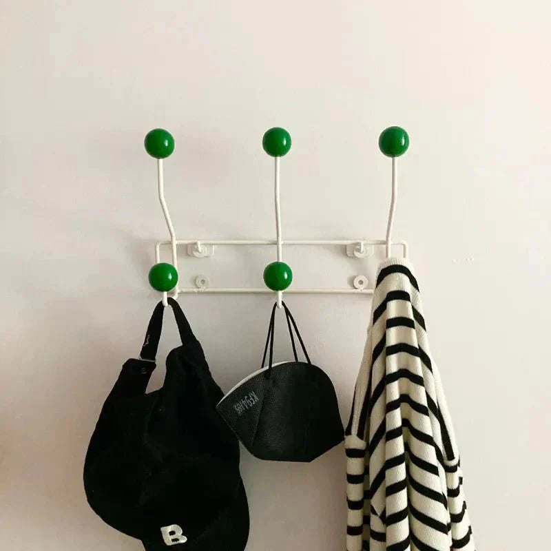 Avelena | Vintage Kleiderhaken Metall Set - Klassische Garderobe für Mäntel und Accessoires