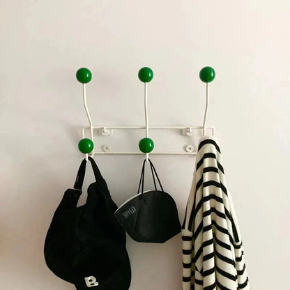 Avelena | Vintage Kleiderhaken Metall Set - Klassische Garderobe für Mäntel und Accessoires