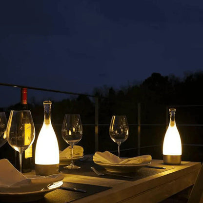 Avelena | CorkGlow - Weinflasche Tischlampe