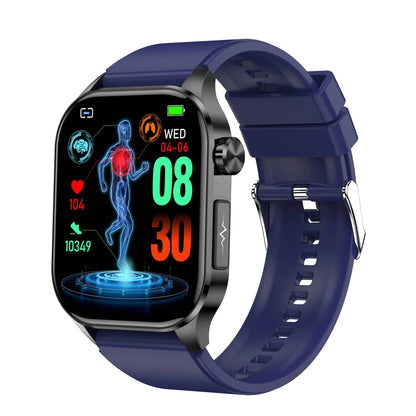 Avelena | Smartwatch mit Ecg, Blutzucker und Blutdrucküberwachung Healthsync