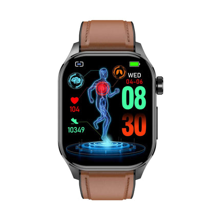 Avelena | Smartwatch mit Ecg, Blutzucker und Blutdrucküberwachung Healthsync