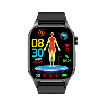 Avelena | Smartwatch mit Ecg, Blutzucker und Blutdrucküberwachung Healthsync