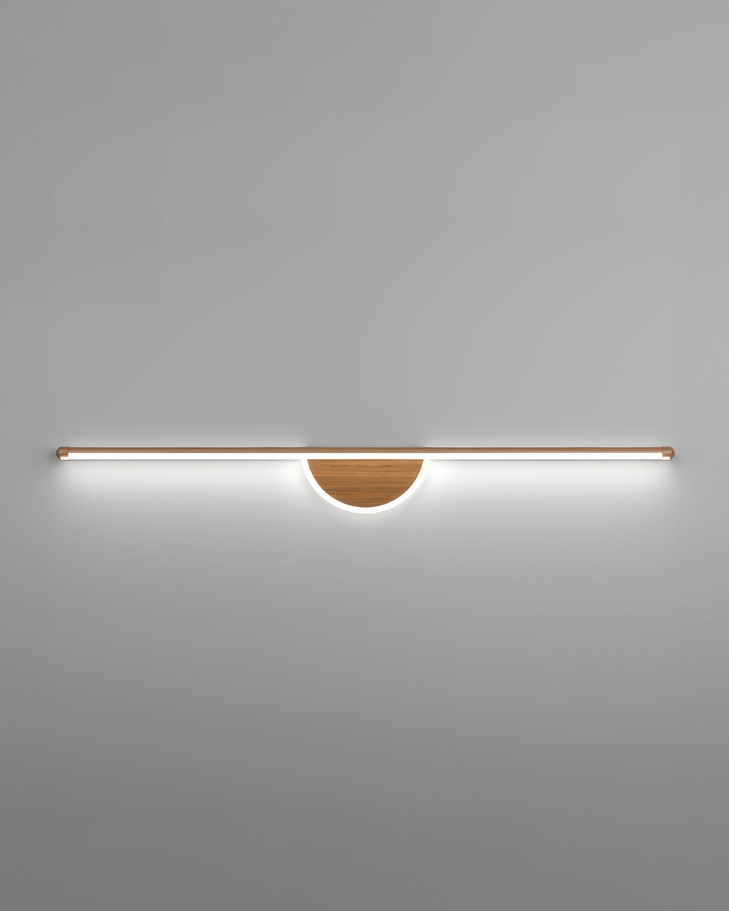 Avelena | Moderne Wandlampe aus Holzbogen