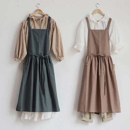 Avelena | Wasserdichtes Baumwollschurz mit praktischen Taschen - ChefMate