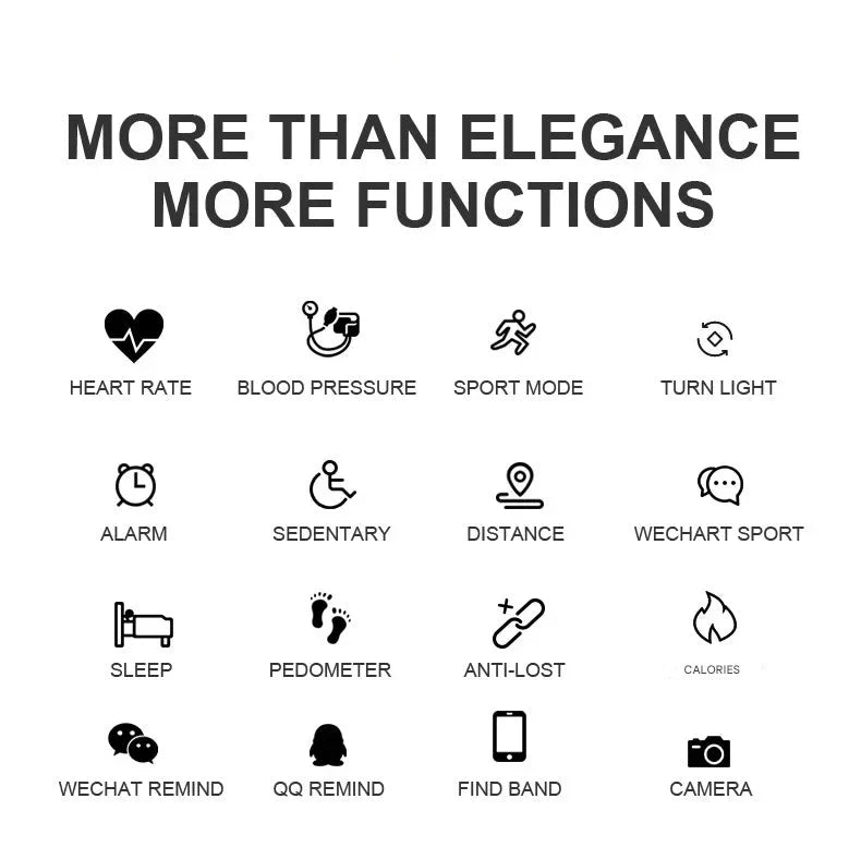 Avelena | Wasserdichter Fitness Tracker - FitStyle