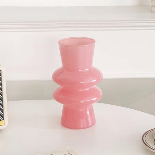 Avelena | Wellenförmige Glasblumenvase