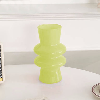 Avelena | Wellenförmige Glasblumenvase