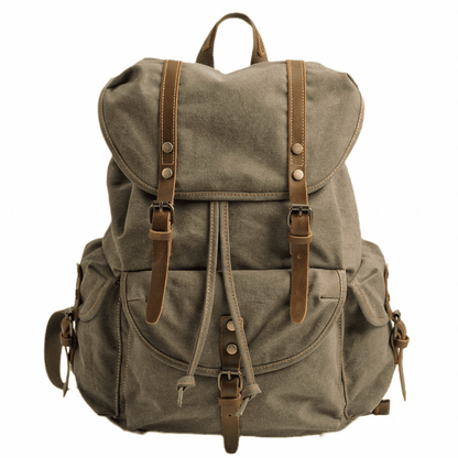 Avelena | WessPack – Militärische Canvas-Rucksack Robuster & Zuverlässiger Rucksack
