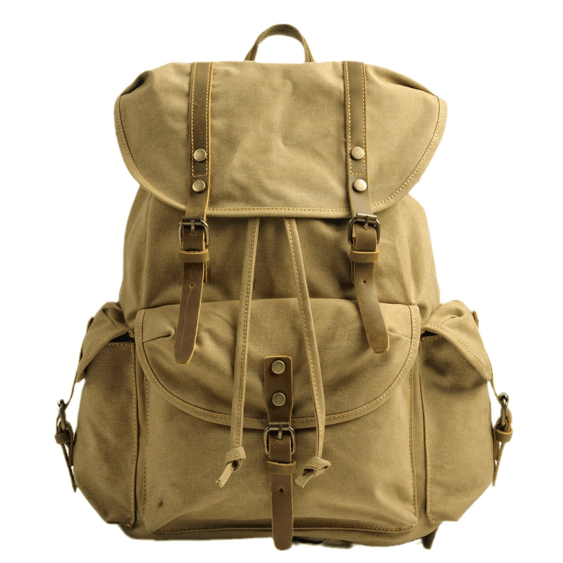 Avelena | WessPack – Militärische Canvas-Rucksack Robuster & Zuverlässiger Rucksack